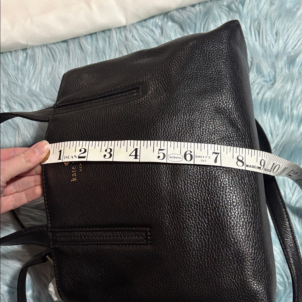 Kate Spade Black Leather Street Cate Shoulder Bag - Picture 8 of 9